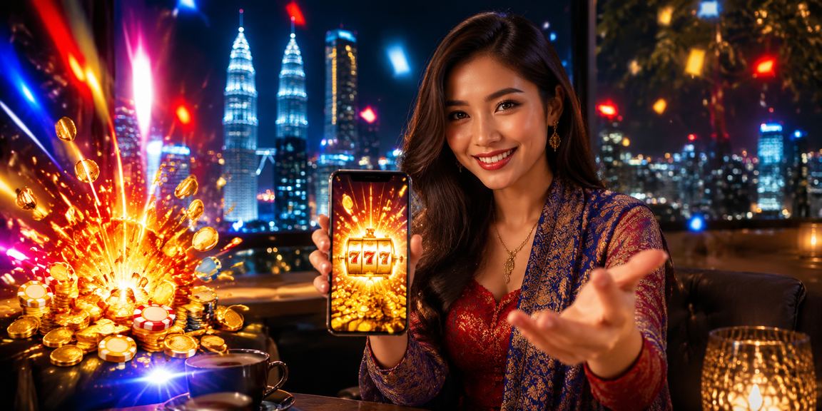 Mesin slot gaya Melayu di Kuala Lumpur dengan ilustrasi moden
